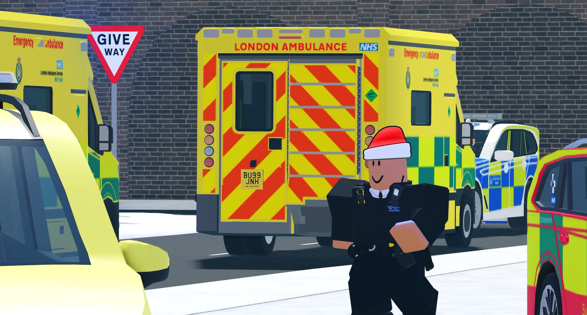 Major incident declared at Westbridge road traffic collision (photo 2)