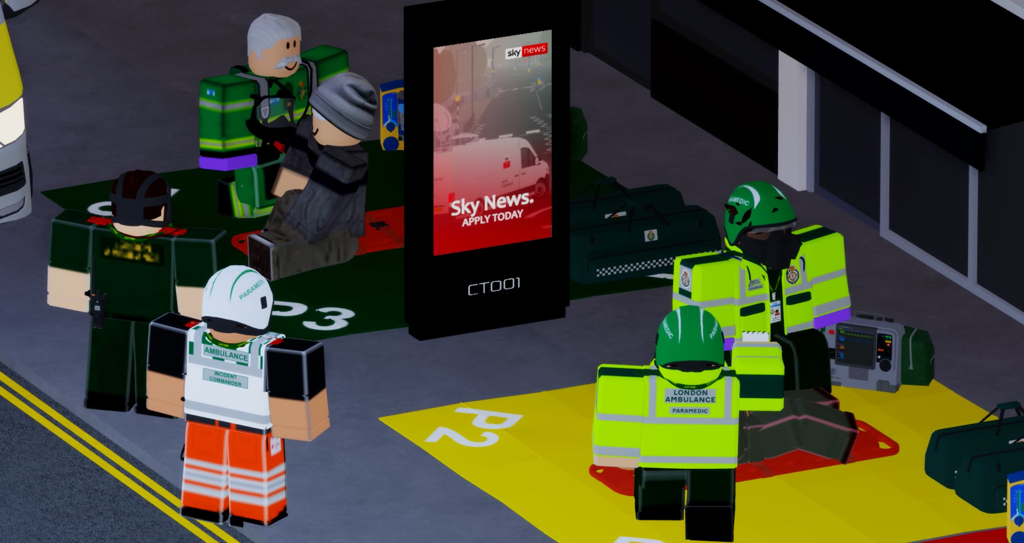Major road traffic collision at Strutt Building (photo 3)