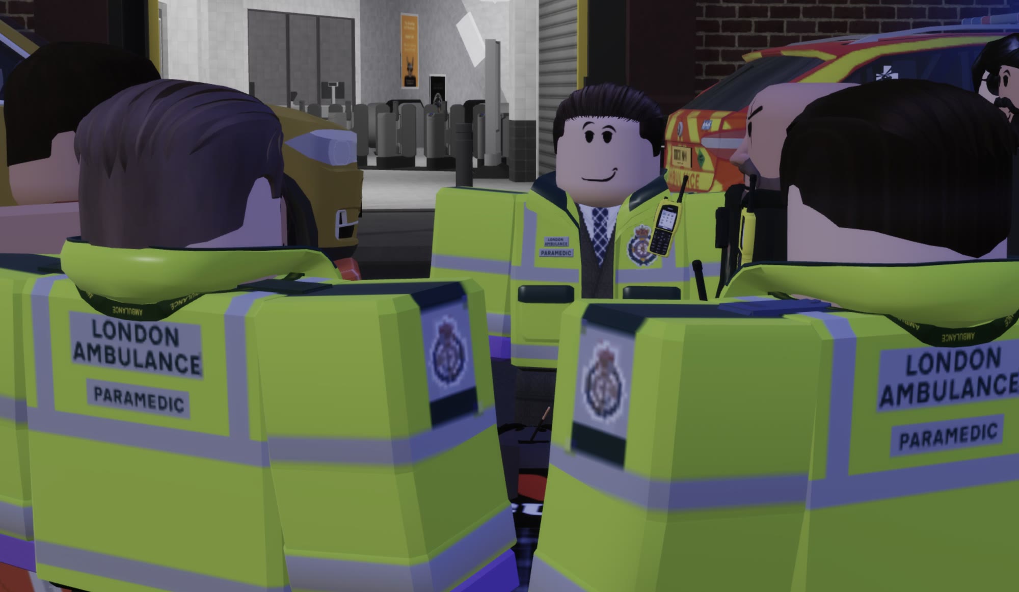 The Prince of Wales visits the service (photo 2)