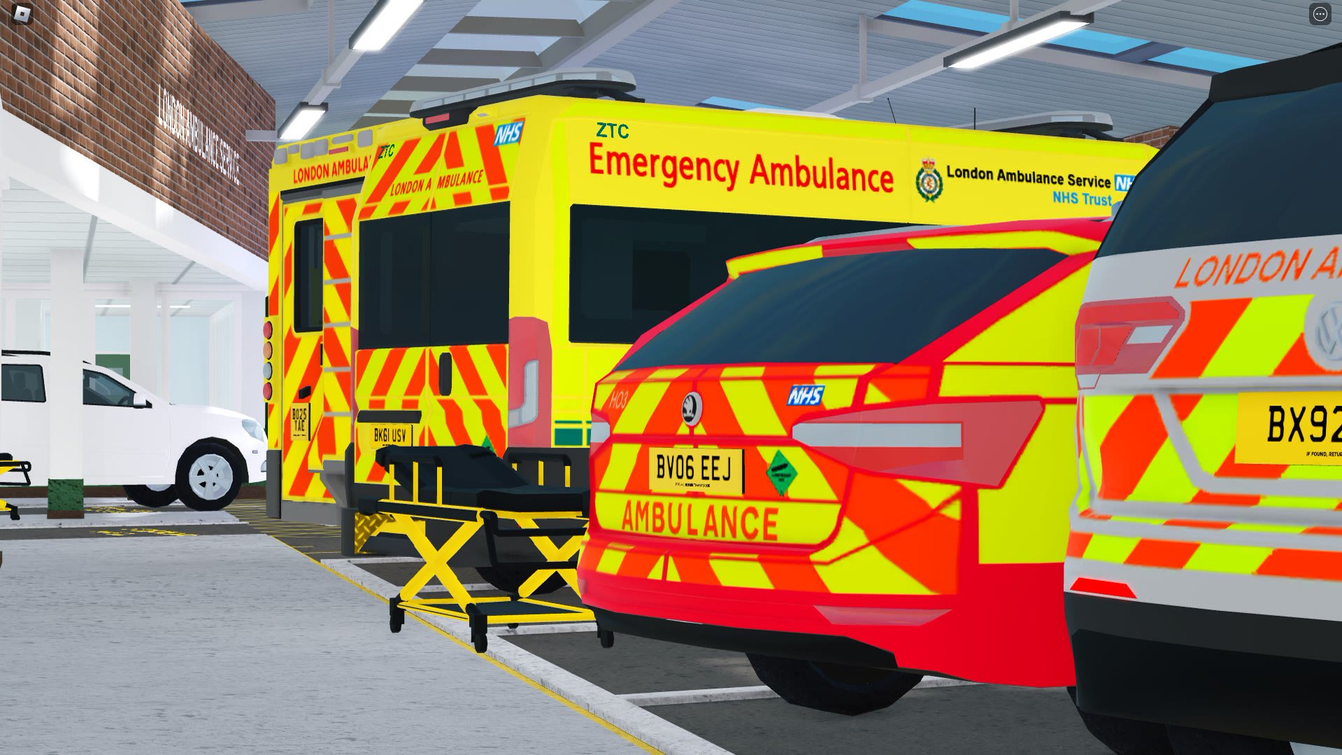 Visitors tour Marsham Ambulance Station (photo 2)