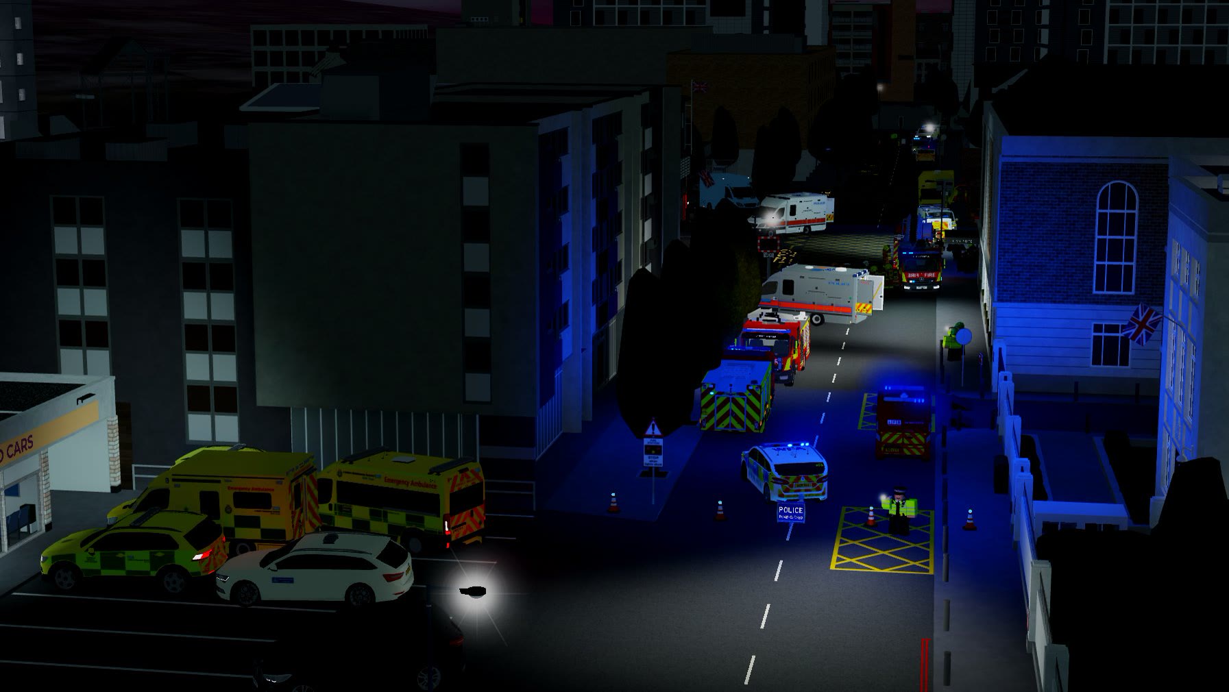 A day of major incidents: an explosion and a chemical leak (photo 3)