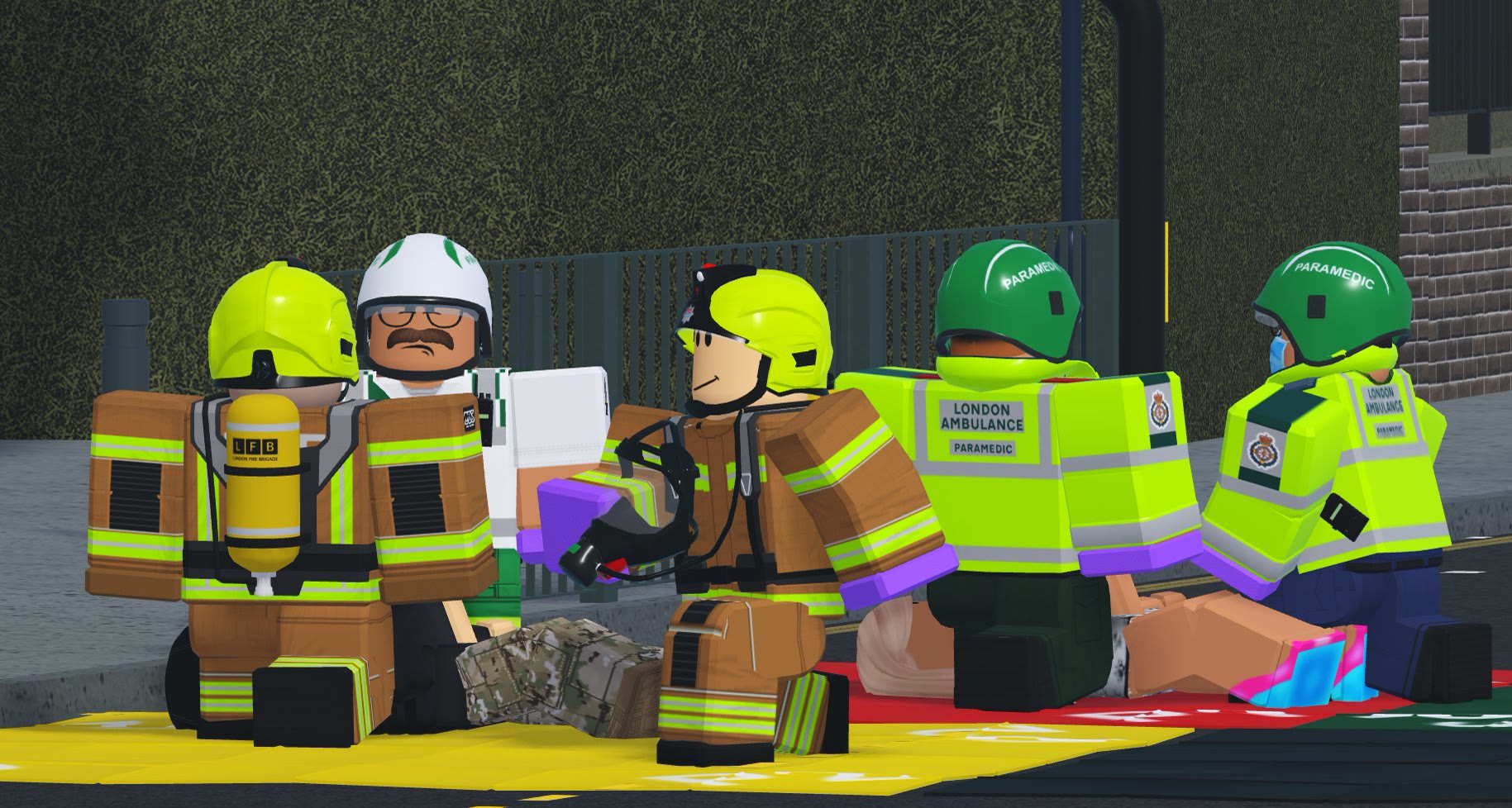 Response to a helicopter crash (photo 3)