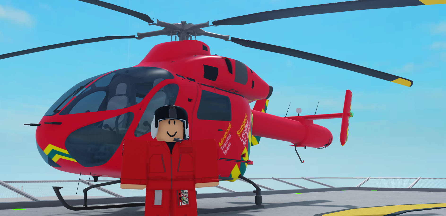 London Ambulance Service crew and vehicles in game